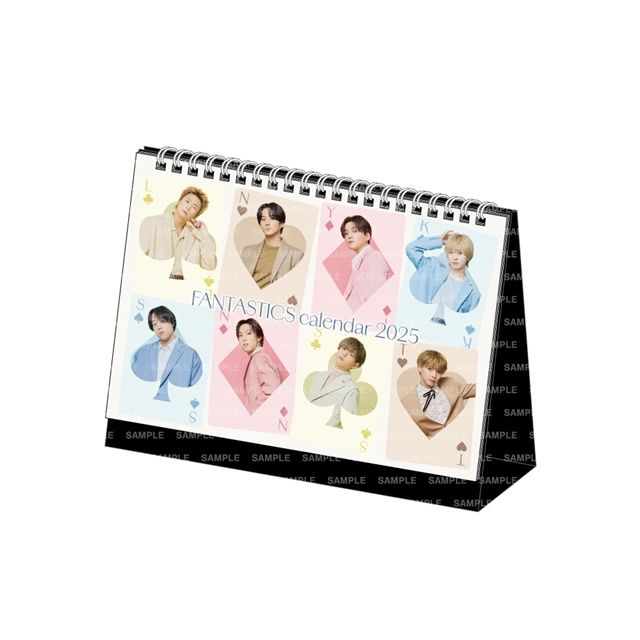送料無料 通販 激安 FANTASTICS 2025 STATION TRIBE EXILE | Calendar Desk アイドル