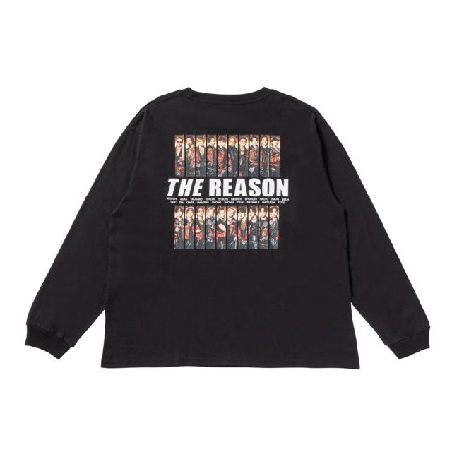 EXILE Tシャツ　THE REASON THE REASON Photo Long Sleeve T-shirt/BLACK | EXILE TRIBE STATION