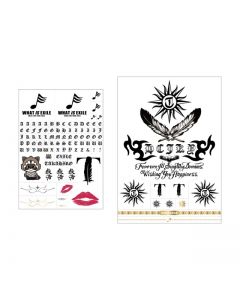 EXILE TAKAHIRO produce tattoo sticker set of 2