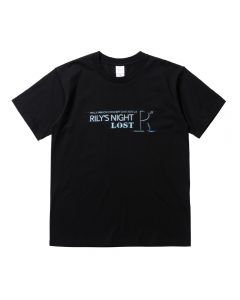 RILY'S NIGHT／LOST"R" T-shirt/BLACK