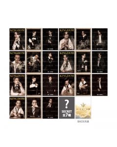 LIVE TOUR 2025 KINGDOM Photo Card/21 types+7 secret types