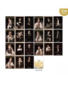 LIVE TOUR 2025 KINGDOM Photo Card 21-piece set