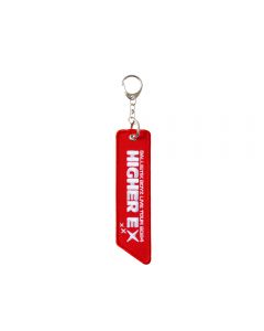 [ETS Exclusive] HIGHER EX Flight tag keychain/RED