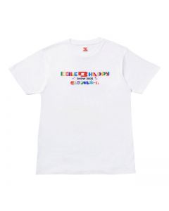 EXILE B HAPPY SHOW 2025 Logo T-shirt/WHITE