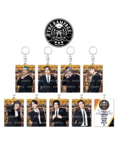 TRIBE KINGDOM suit ver. Acrylic key chain/THE RAMPAGE/BLACK/8 types in total