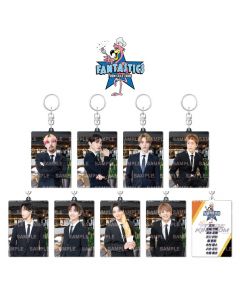 TRIBE KINGDOM suit ver. Acrylic key chain/FANTASTICS/8 types in total