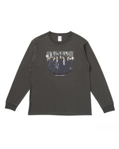 ECHOES OF DUALITY Photo Long Sleeve T-Shirt/CHARCOAL GRAY
