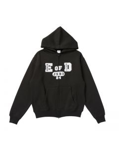 ECHOES OF DUALITY ZIP Hoodie/BLACK