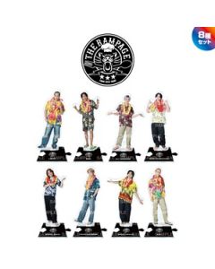 TRIBE KINGDOM Aloha version acrylic stand/THE RAMPAGE/BLACK/Set of 8