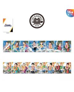 TRIBE KINGDOM  Aloha version visual card/THE RAMPAGE/WHITE/Set of 16