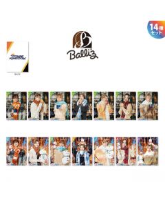 TRIBE KINGDOM 2024 winter clothes version visual card / BALLISTIK BOYZ / 14 kinds set