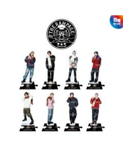TRIBE KINGDOM 2024 winter clothes version acrylic stand / THE RAMPAGE / BLACK / 8 kinds set