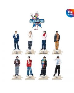 TRIBE KINGDOM 2024 winter clothes version acrylic stand / FANTASTICS / 8 kinds set