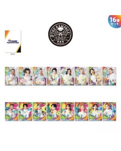 TRIBE KINGDOM Overalls version Visual Card / THE RAMPAGE / BLACK / Set of 16 types