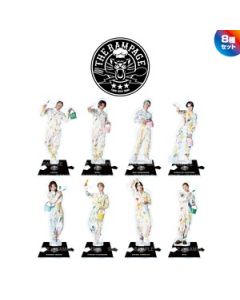 TRIBE KINGDOM Overalls version acrylic stand / THE RAMPAGE / BLACK / Set of 8 types