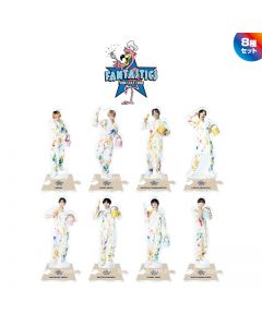 TRIBE KINGDOM Overalls version acrylic stand / FANTASTICS / Set of 8 types