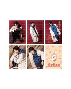 Action Photo card set of 5