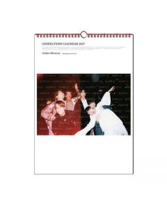 GENERATIONS 2025 Wall Calendar
