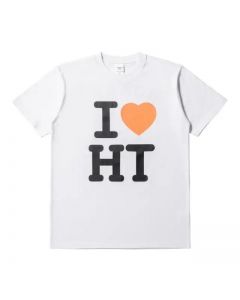 HONEST TOWN I♡HT T-shirt/WHITE