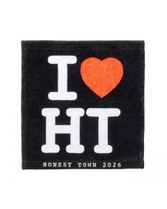 HONEST TOWN I♡HT Hand Towel