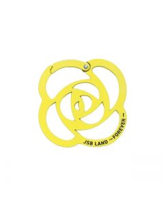 JSB LAND ~FOREVER~ Rose Carabiner/YELLOW