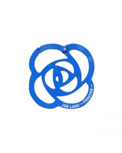 JSB LAND ~FOREVER~ Rose Carabiner/BLUE