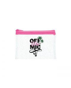 OFF THE MIC 2026 Clear Glitter Pouch