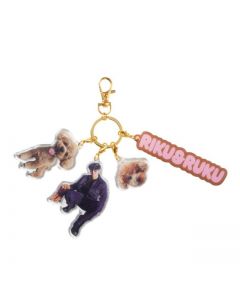 RIKU produce RIKU&RUKU SMILE Keychain