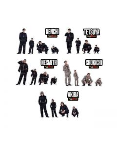 FEVER HiGH&LOW Die Cut Sticker/EXILE THE SECOND/5 types in total