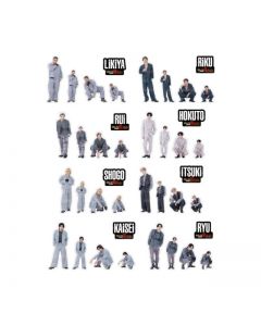 FEVER HiGH&LOW Die Cut Sticker/THE RAMPAGE/A/8 types in total