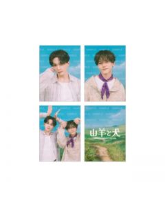 Yagi to Inu Photo Card/set of 3/A