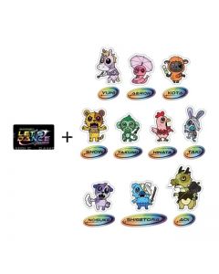 Let's Dance ~DARK13~ Sticker set of 3/10 types in total