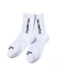 FULL THROTTLE socks/WHITE