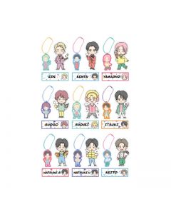 THE REASON Rubber Keychain & Sticker Set/STARTING MEMBER/9 types in total