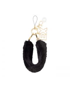 EX FAMILY PARTY Fur Charm with Strap