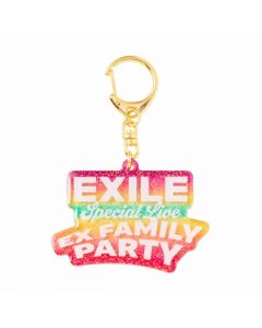 EX FAMILY PARTY Glitter Keychain