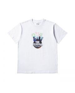 THE FESTIVAL Logo T-shirt/WHITE