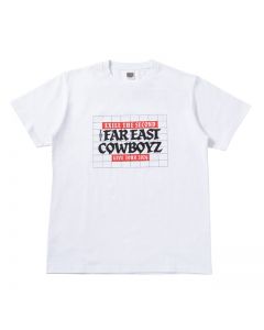 THE FAR EAST COWBOYZ tour T-shirt/WHITE