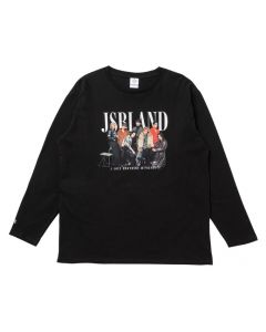 JSB LAND Photo long sleeve T-shirt/BLACK