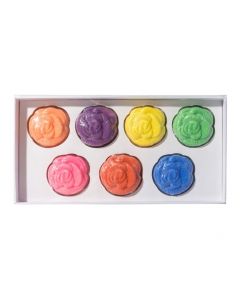 JSB LAND Rose Bath Bomb Set of 7