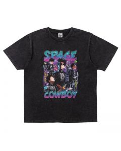 SPACE COWBOY Photo T-shirt/BLACK