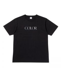 COLOR T-shirt/BLACK