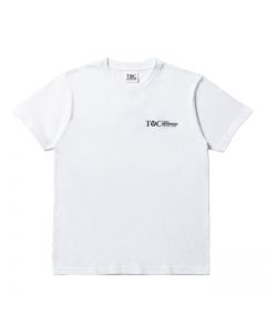 GENE COLLE Logo T-shirt/WHITE