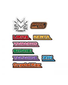 MA55IVE BASE Sticker Set