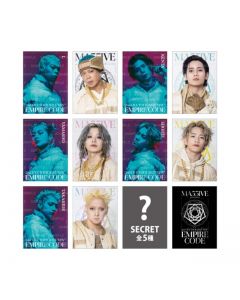 M5V ～EMPIRE CODE～ Photo Card/10 types in total + 5 secret types