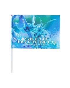 SILENT BUTTERFLY Flag