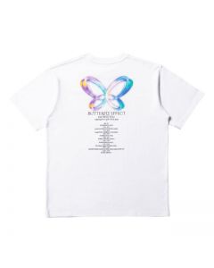 BUTTERFLY EFFECT -FLY WITH YOU- Tour T-shirt/WHITE