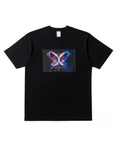 BUTTERFLY EFFECT -FLY WITH YOU- Graphic T-shirt/BLACK