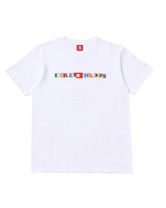 EXILE B HAPPY T-shirt/WHITE