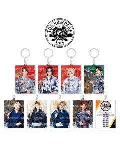 TRIBE KINGDOM Yukata ver. Acrylic key chain/THE RAMPAGE/WHITE/8 types in total